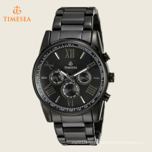 Men′s Black Multi-Function Quartz Bracelet Watch 72508